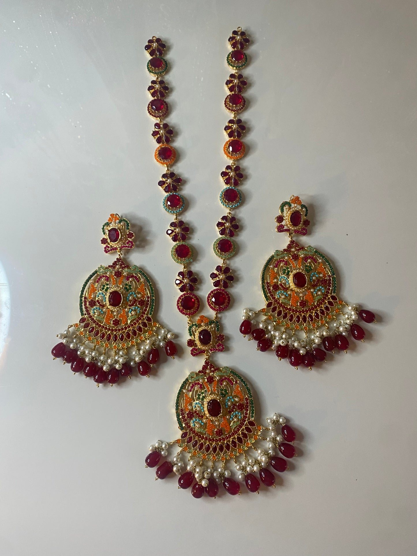 Long Glass Necklace