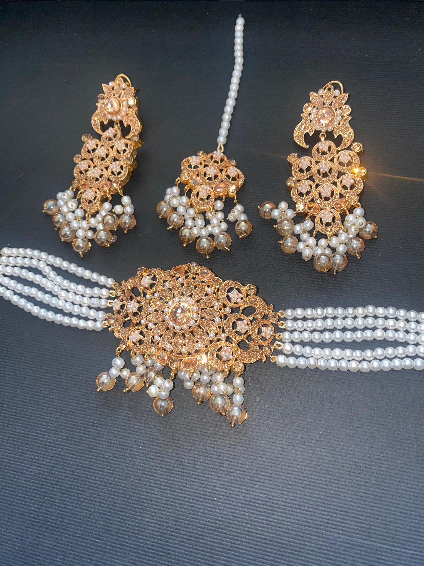 Flower Choker Set