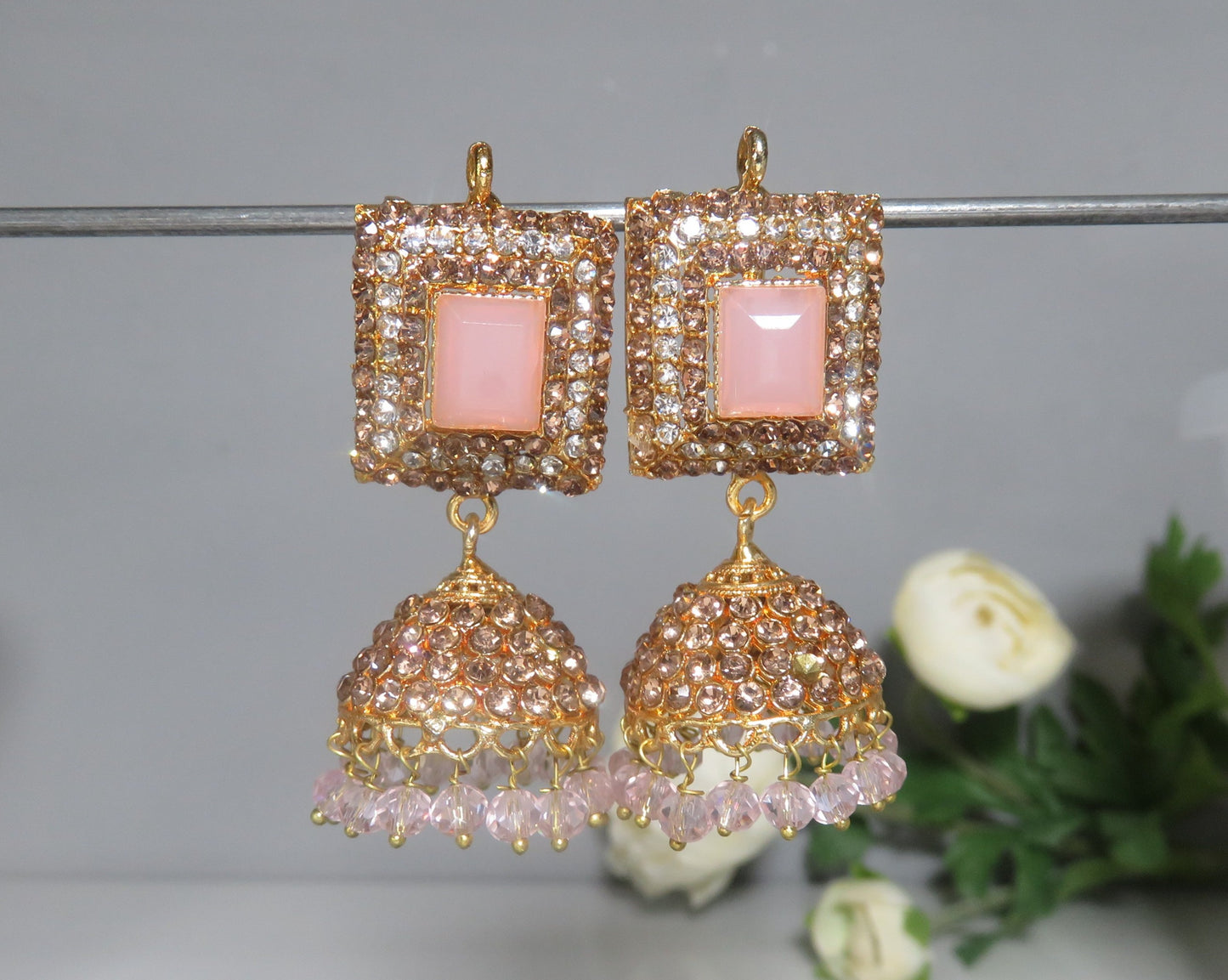 5 Party Pack - Square Jhumkas