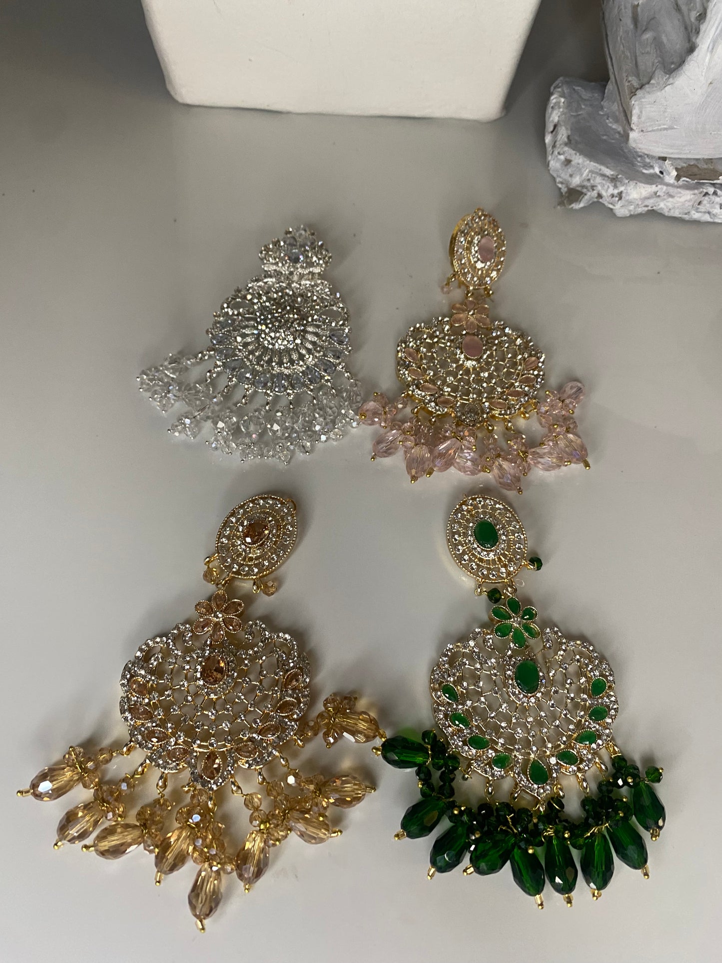 Zara Detachable Sahara Earrings Tikka