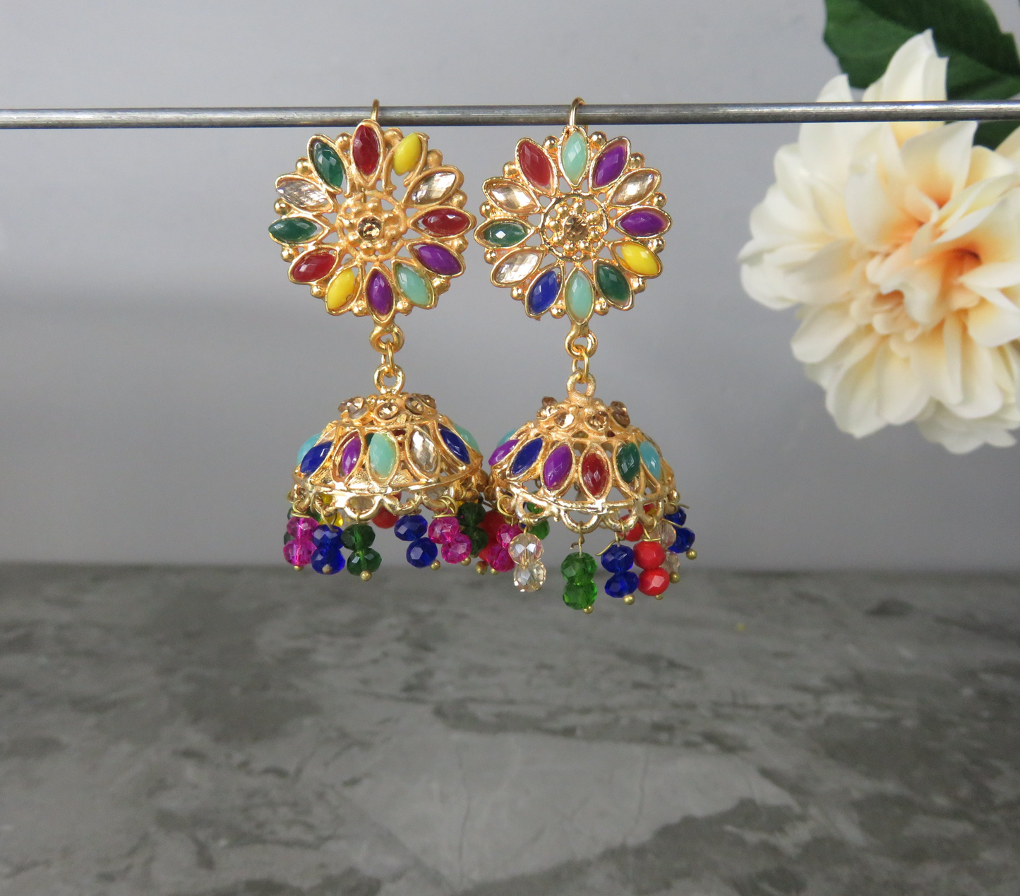 Small Jhumka 3 COLOURS