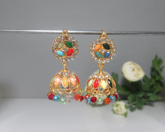 5 Party Pack - Multi Mini Jhumka