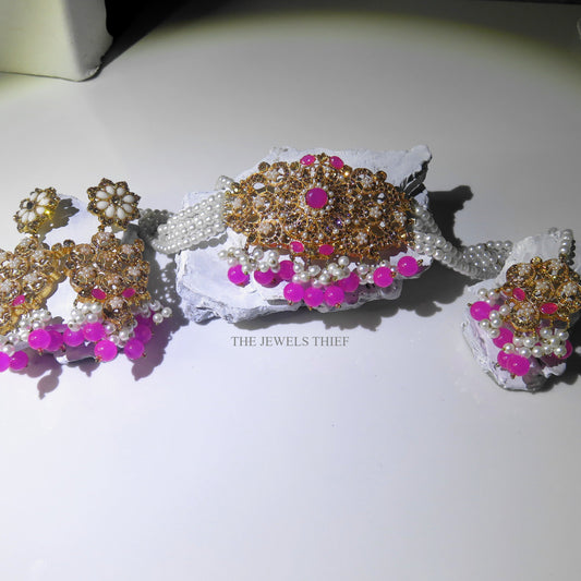 Flower Choker Set